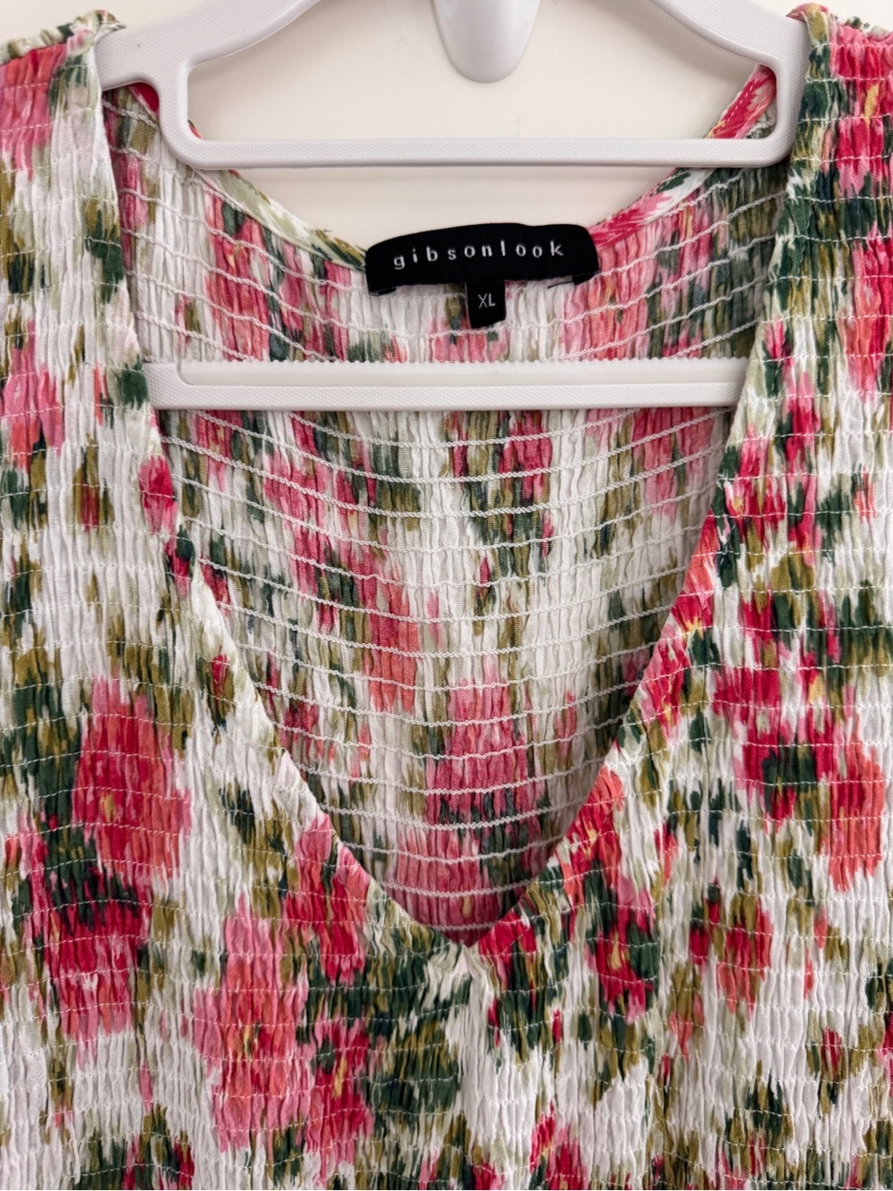 GIBSONLOOK Floral Smocked Maxi Dress - Picture 6 of 7